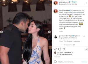 Lumar Alfonso y Aida Victoria Merlano seductor baile aeropuerto