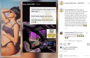 Luisa Castro compró Mercedes Benz