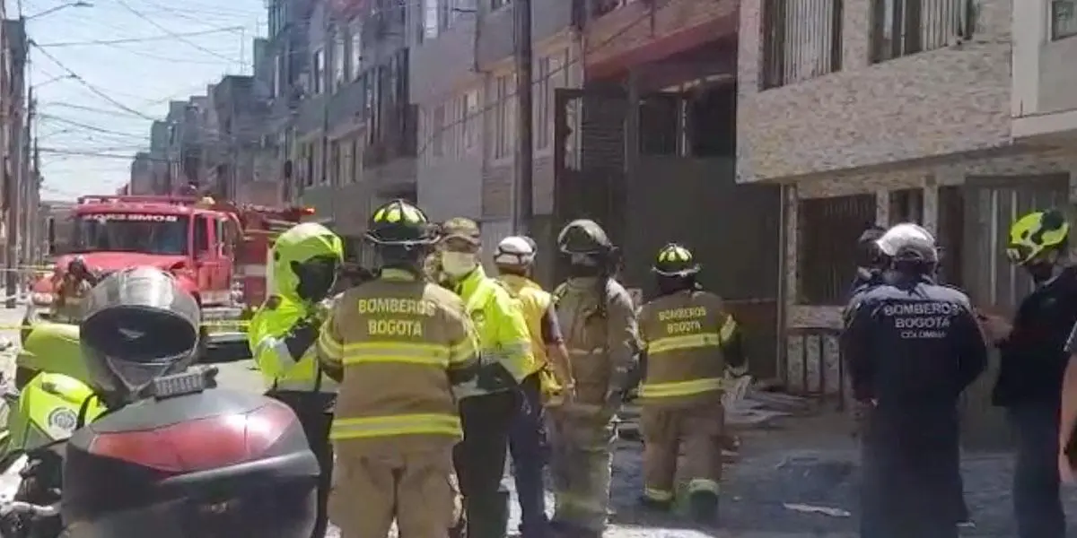 Un muerto, varios heridos y casas afectadas por explosión en bodega de Bogotá