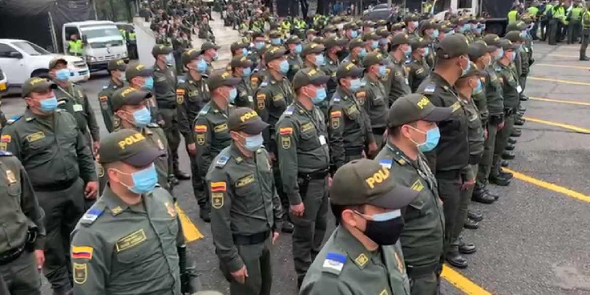 Refuerzan seguridad en Cali con más de 2.100 uniformados - Canal 1