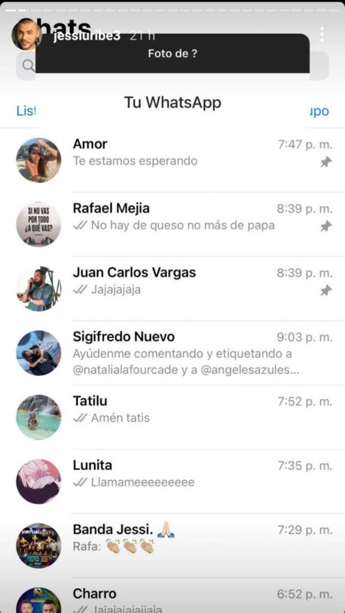 jessi uribe chat whatsapp foto perfil paola jara