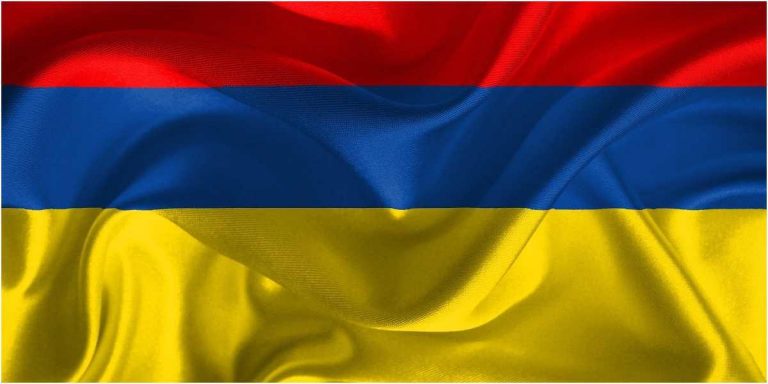 Bandera De Colombia Al Reves Con Sangre