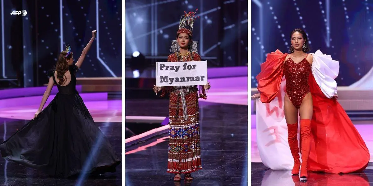 Las 3 candidatas de Miss Universe que impactaron por sus mensajes de protesta durante la gala
