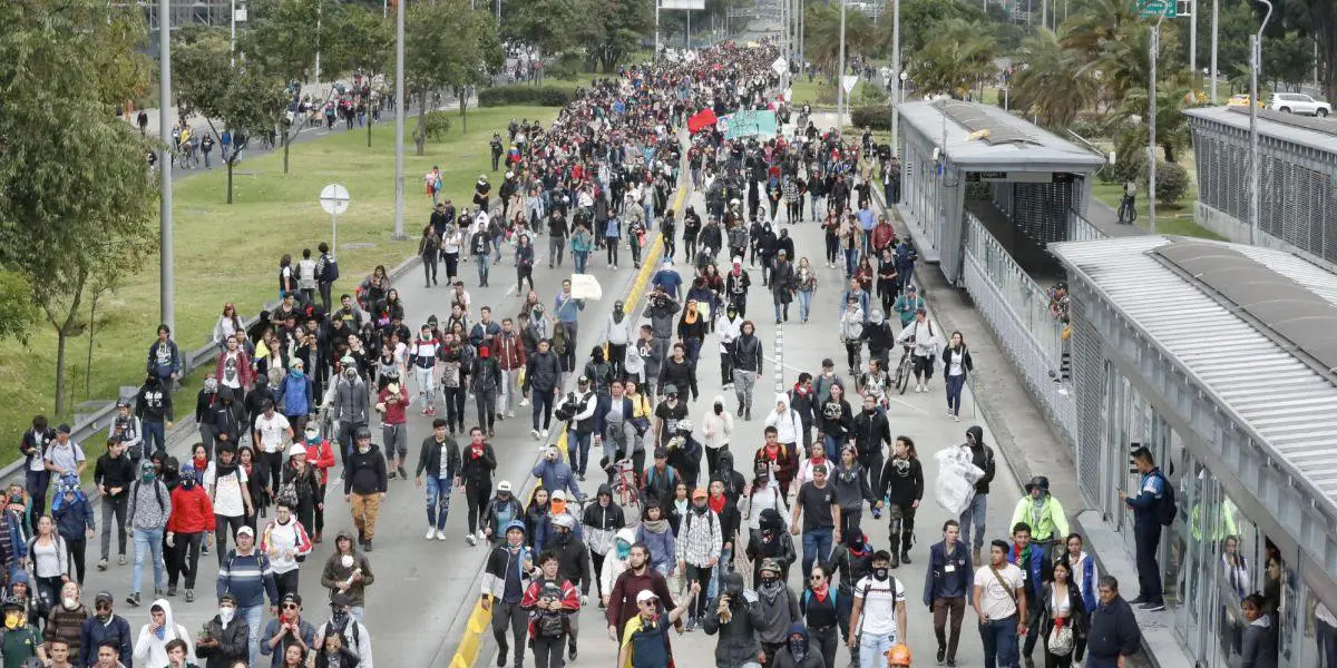 Paro 19M: Todos los puntos de concentración de movilizaciones en Bogotá