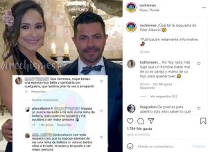 Piter Albeiro respuesta separación esposa Carolina Rojas infidelidad