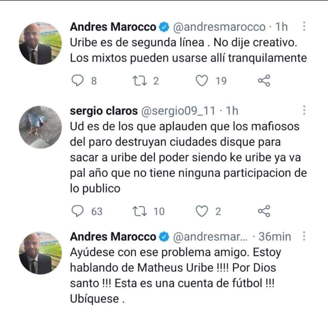 Uribe tuit