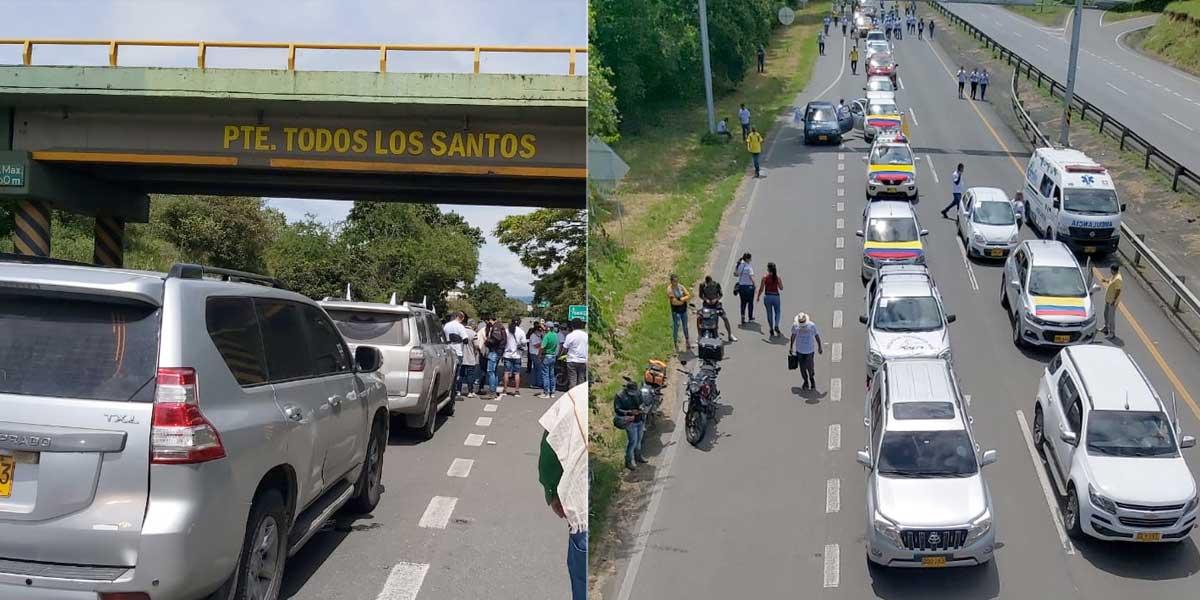 Caravanas se concentran en Cali en apoyo al paro nacional Canal 1