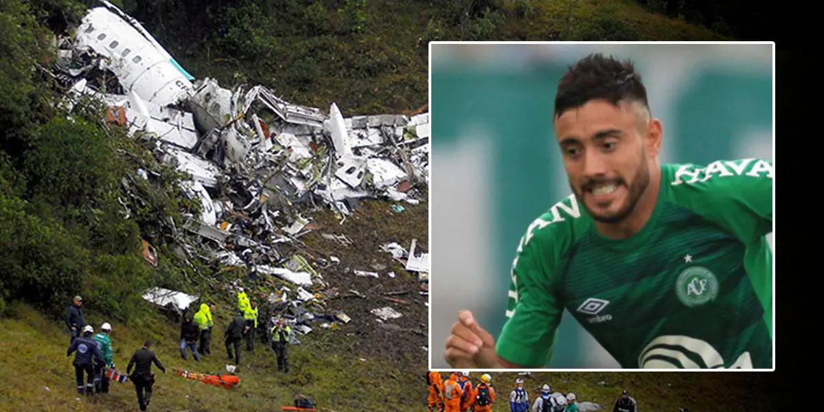 Sobreviviente de la tragedia aérea del Chapecoense en Colombia, demandó al equipo de fútbol