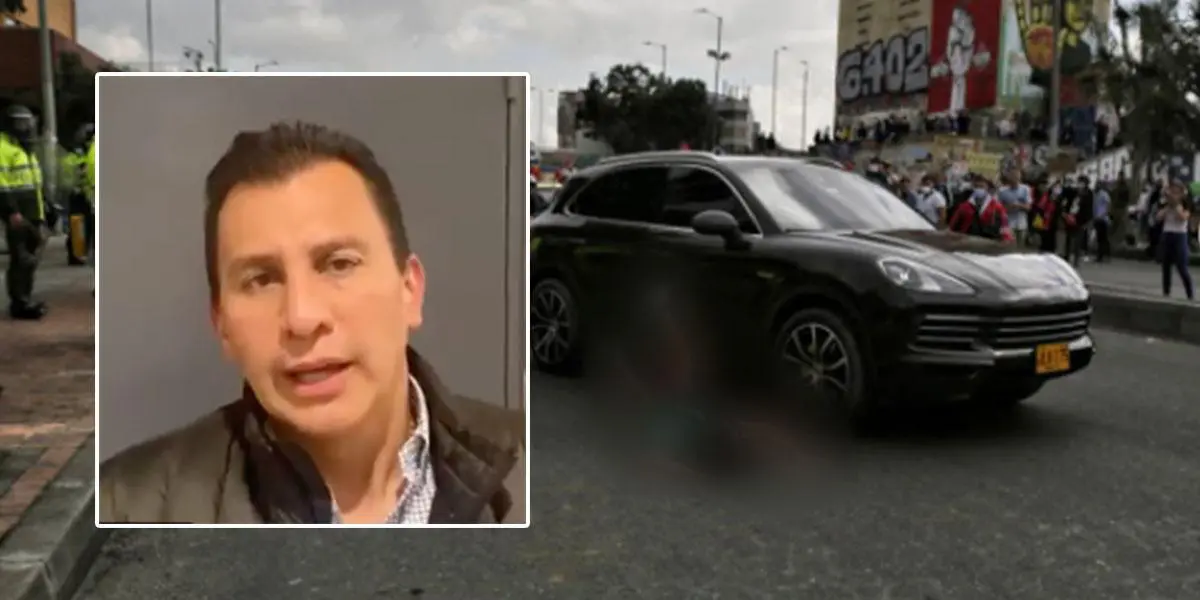 (Video) Habla hijo del conductor al que le apedrearon una Porsche tras arrollar a una manifestante