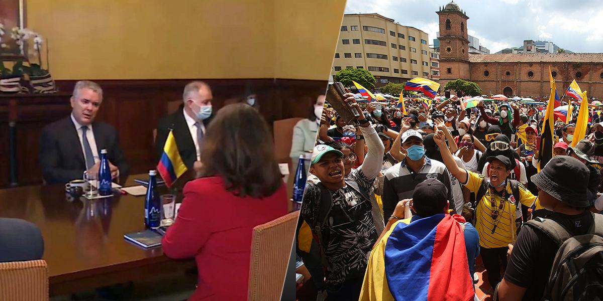 Comisión de Derechos Humanos de la OEA escuchó al presidente Duque -  Noticentro 1 CM&