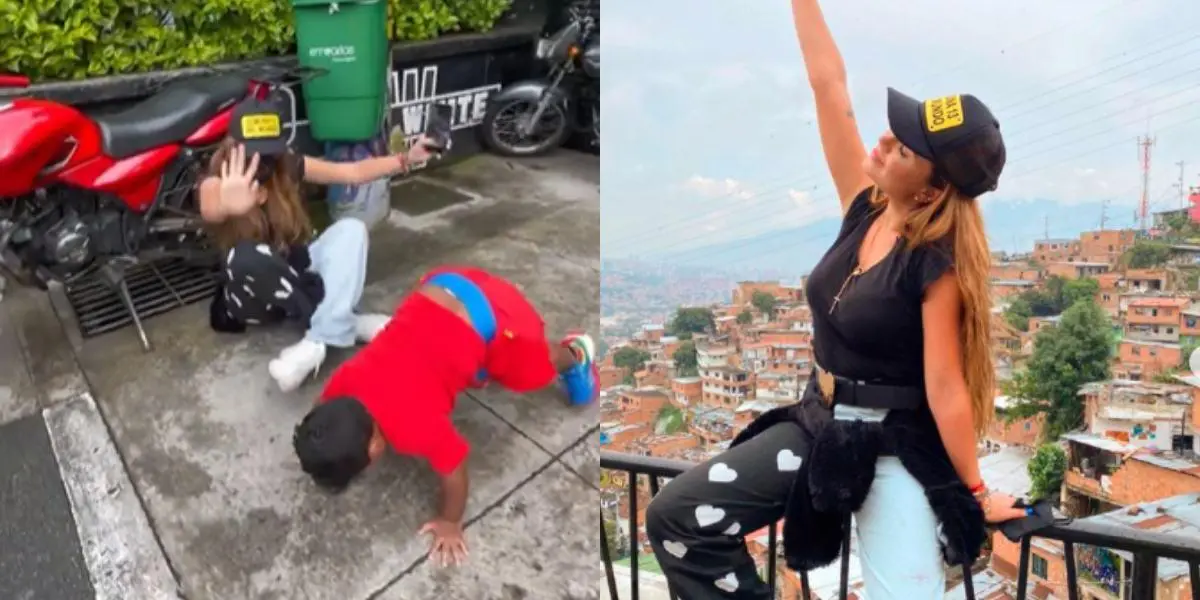 Hijo de Sara Uribe demuestra su talento bailando break dance