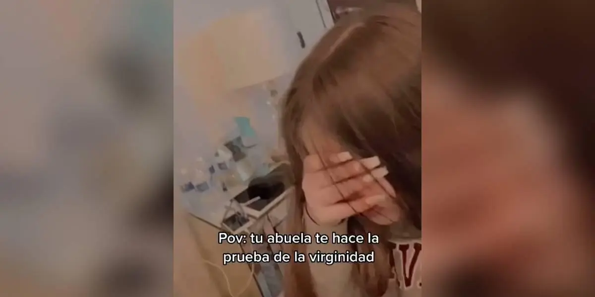 (Video) Abuela somete a su nieta a extraña prueba para comprobar su virginidad