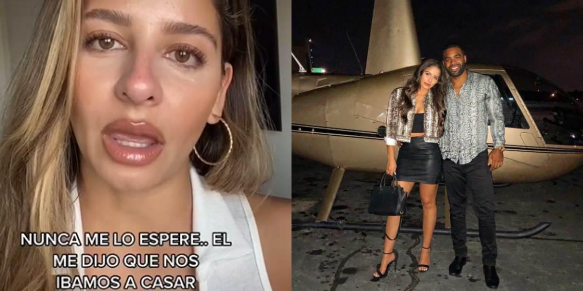 María Legarda infidelida pareja Harrell Gunn video TikTok Canal 1