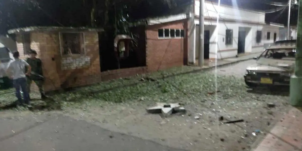 Atacan con explosivos estación de Policía en Chinácota, Norte de Santander