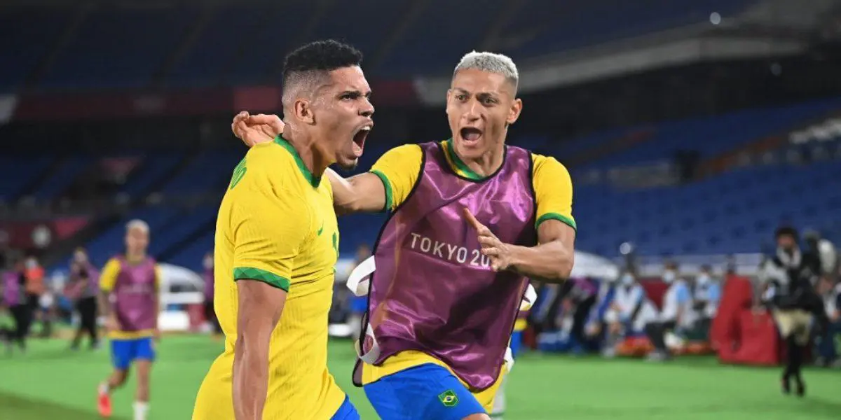 Escandalosa celebración de futbolista brasileño en Tokio 2020