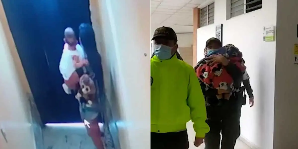 (Video) Jóvenes de 18 y 22 años pretendían robarse a bebé de 6 meses en Bogotá