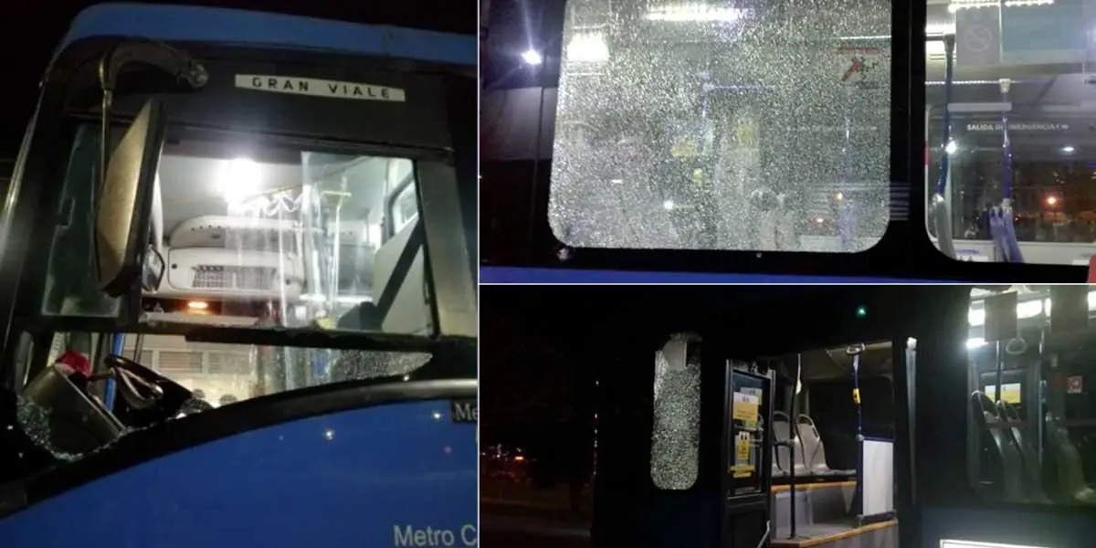 Siguen los ataques a buses del MIO en Cali