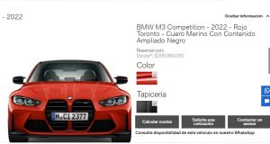 Cuánto cuesta el nuevo carro BMW de Sebastián Martínez