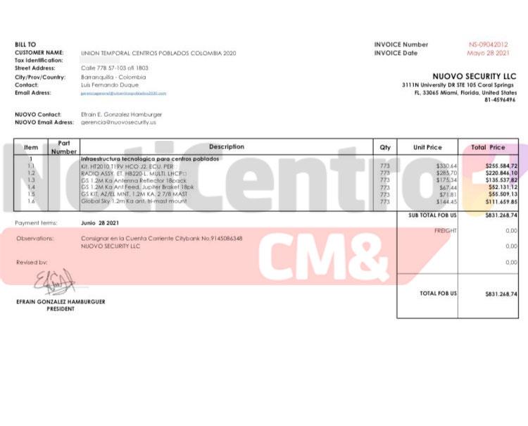 Exclusivo CM& | Las pruebas de falsificación de documentos en el contrato del MinTIC