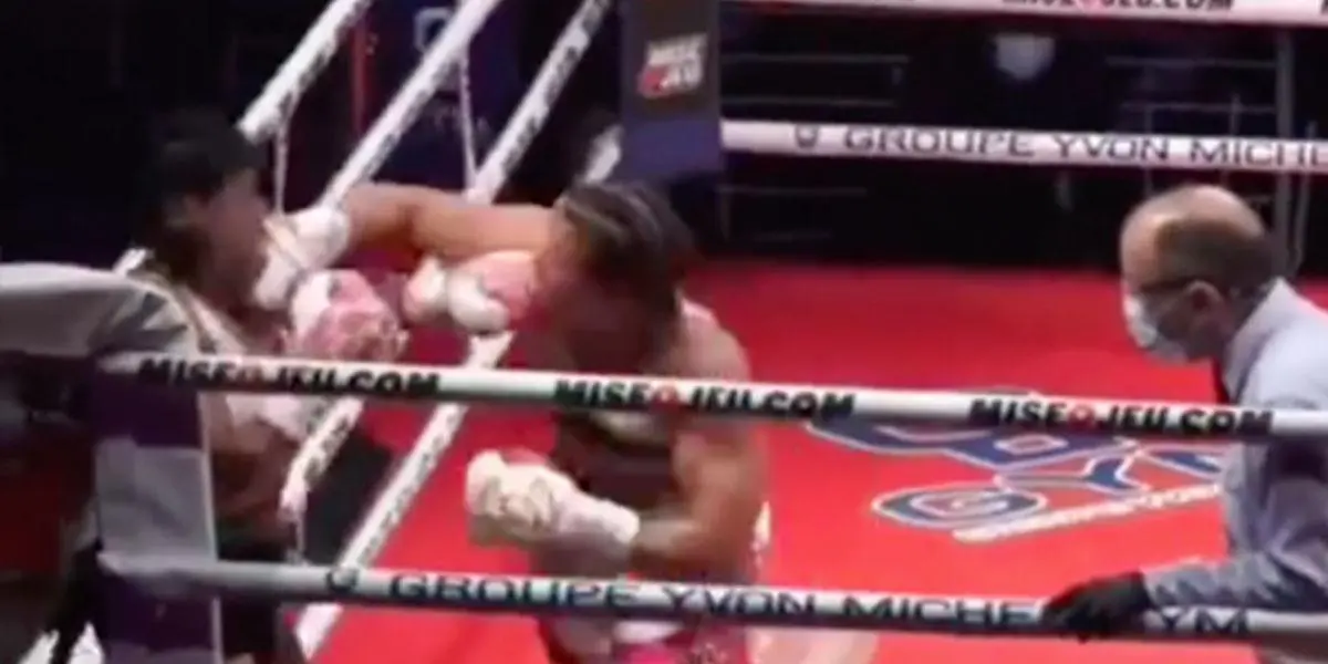 (Video) El fuerte nocaut que tiene a la boxeadora mexicana &#8216;Chiquitaboom&#8217; en estado crítico