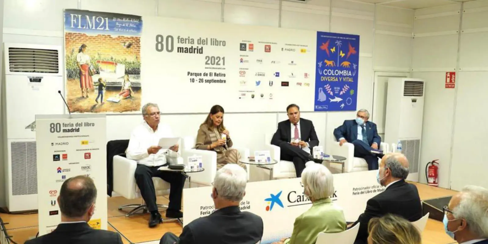 Colombia es protagonista en la 80º edición de la Feria del Libro de Madrid que se inauguró este viernes