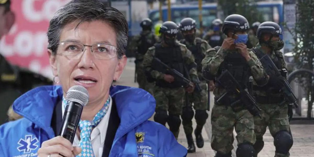 Militarización de Bogotá está descartada: alcaldesa Claudia López