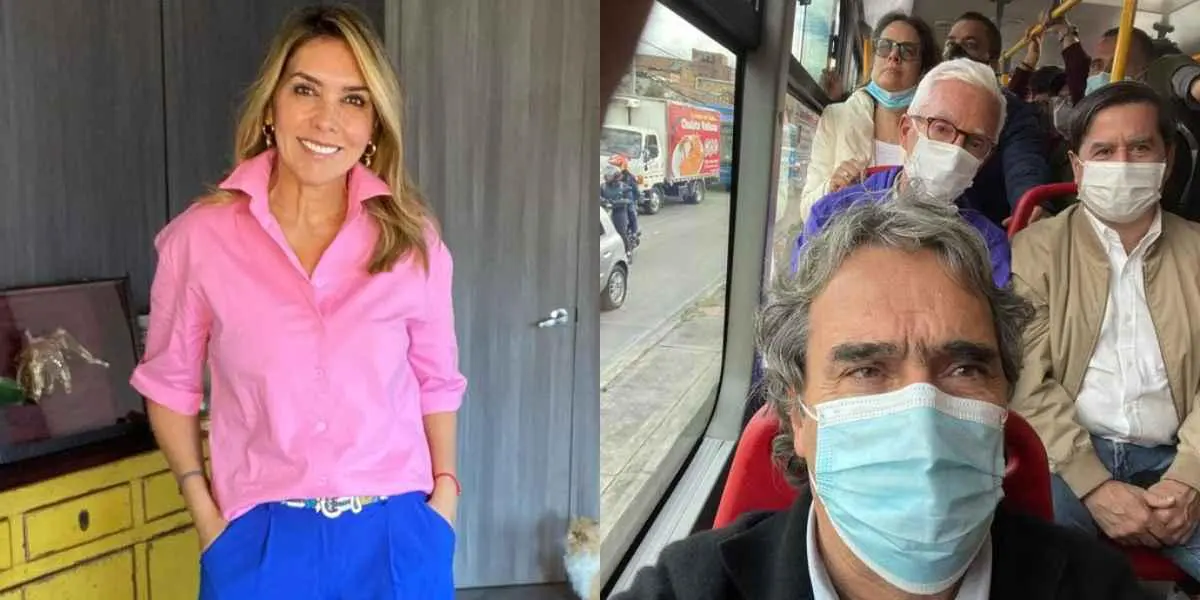Mónica Rodríguez se despachó contra políticos que montaron en TransMilenio
