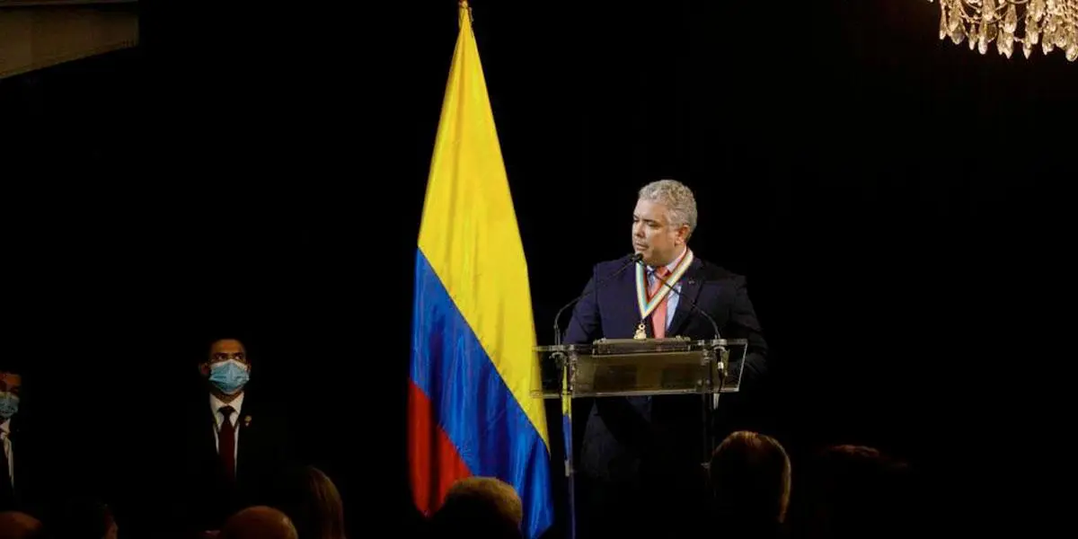 Presidente Duque dice que Colombia crecerá este año &#8220;por encima del 8,5 %&#8221;