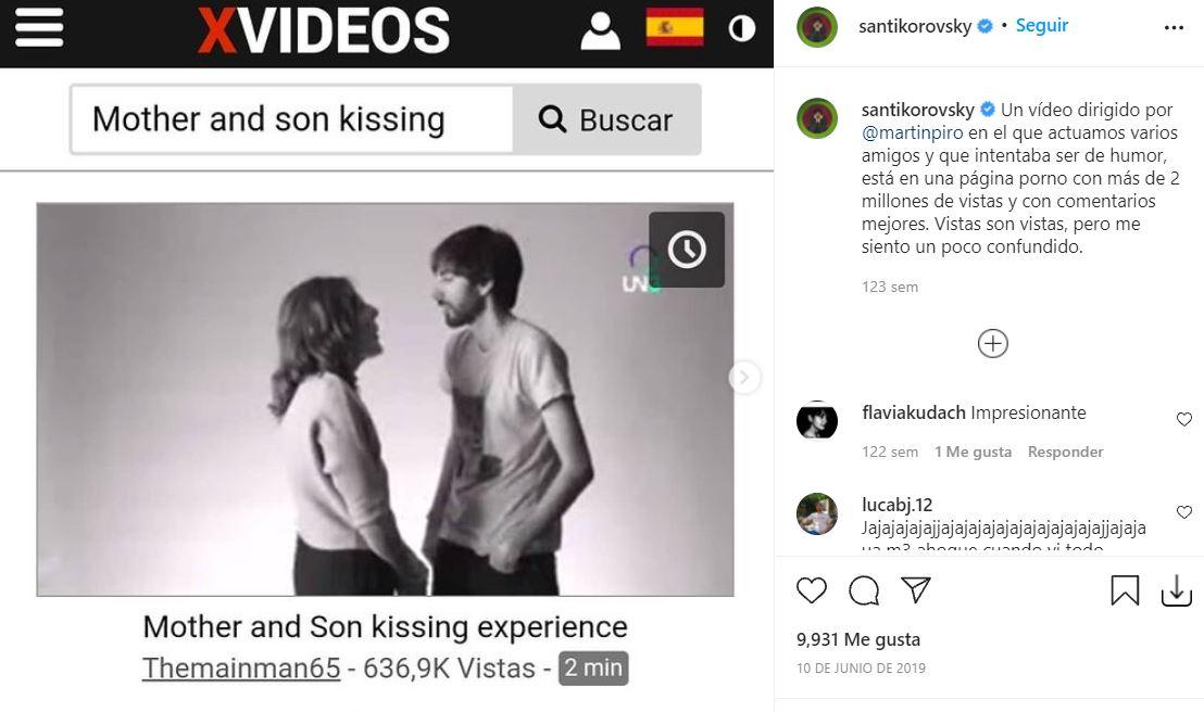 Santiago Korovsky video incesto