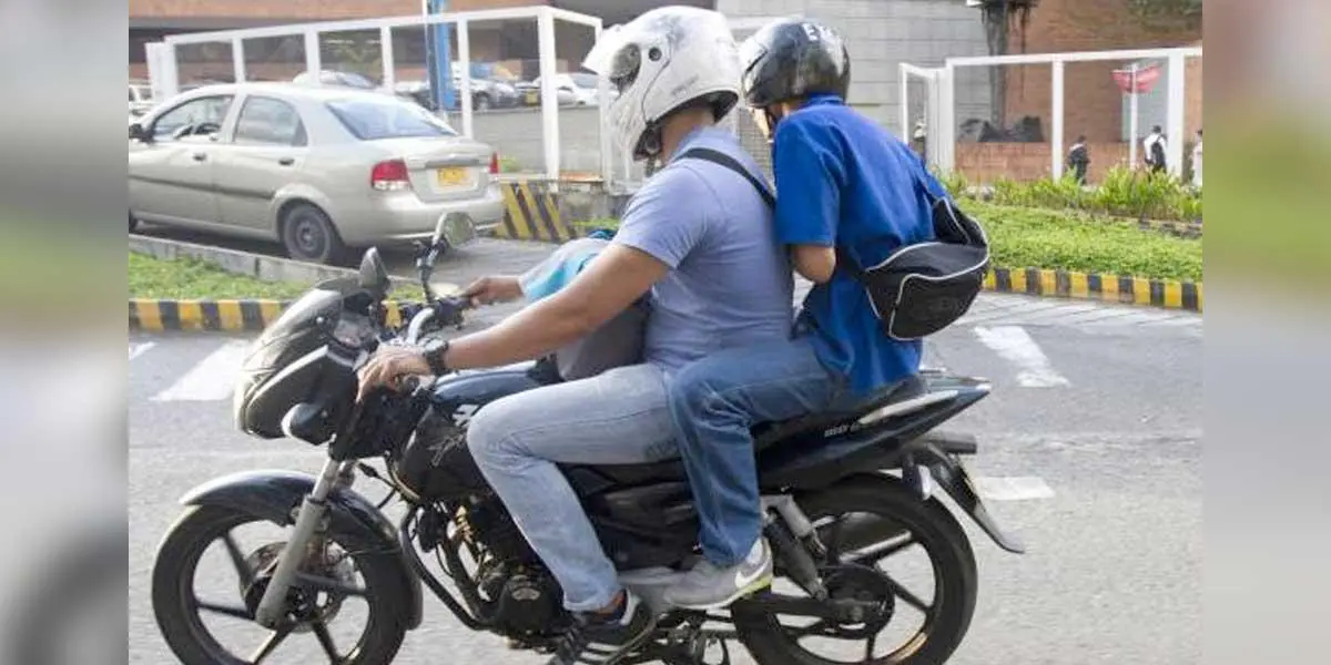 Prohíben el parrillero en moto para este fin de semana en Bogotá