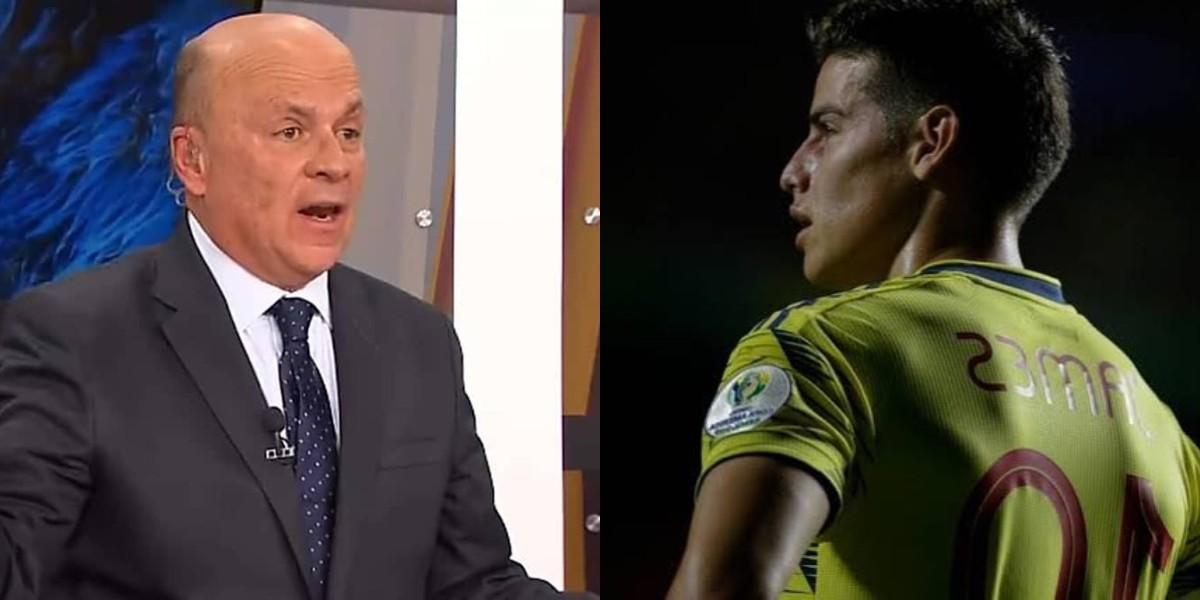 James Rodríguez Carlos Antonio Vélez Pelea Selección Colombia Canal 1 8649