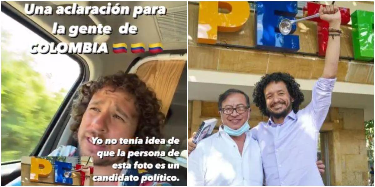 Luisito Comunica está apenado con Colombia por compartir foto con Petro