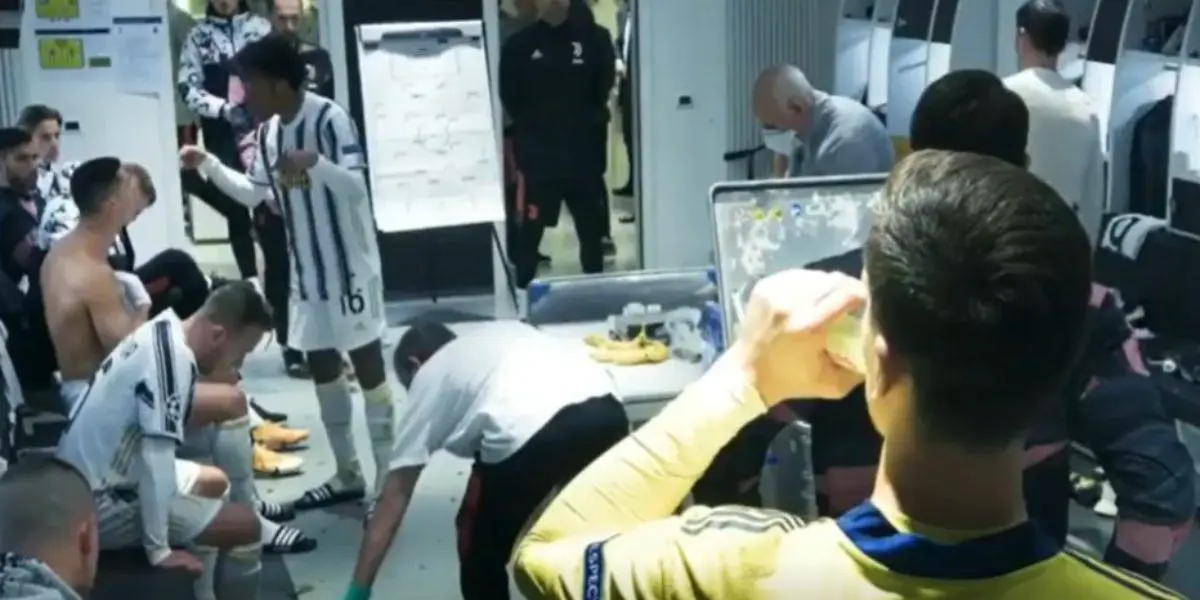 Filtran video de Cristiano Ronaldo y Cuadrado peleando en camerino de la Juventus