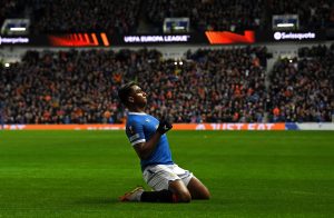 Alfredo Morelos, al TOP 5 de goleadores históricos en Europa League