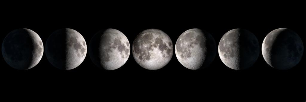 foto fases de la luna