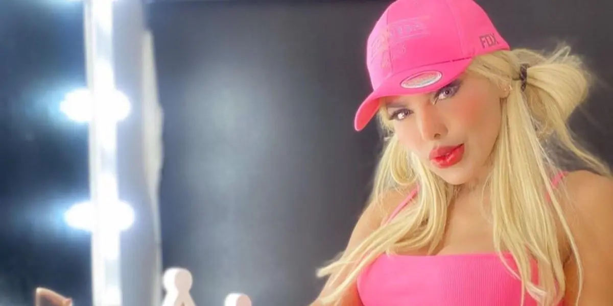 Barbie colombiana se despacha contra famosa que la quiere imitar