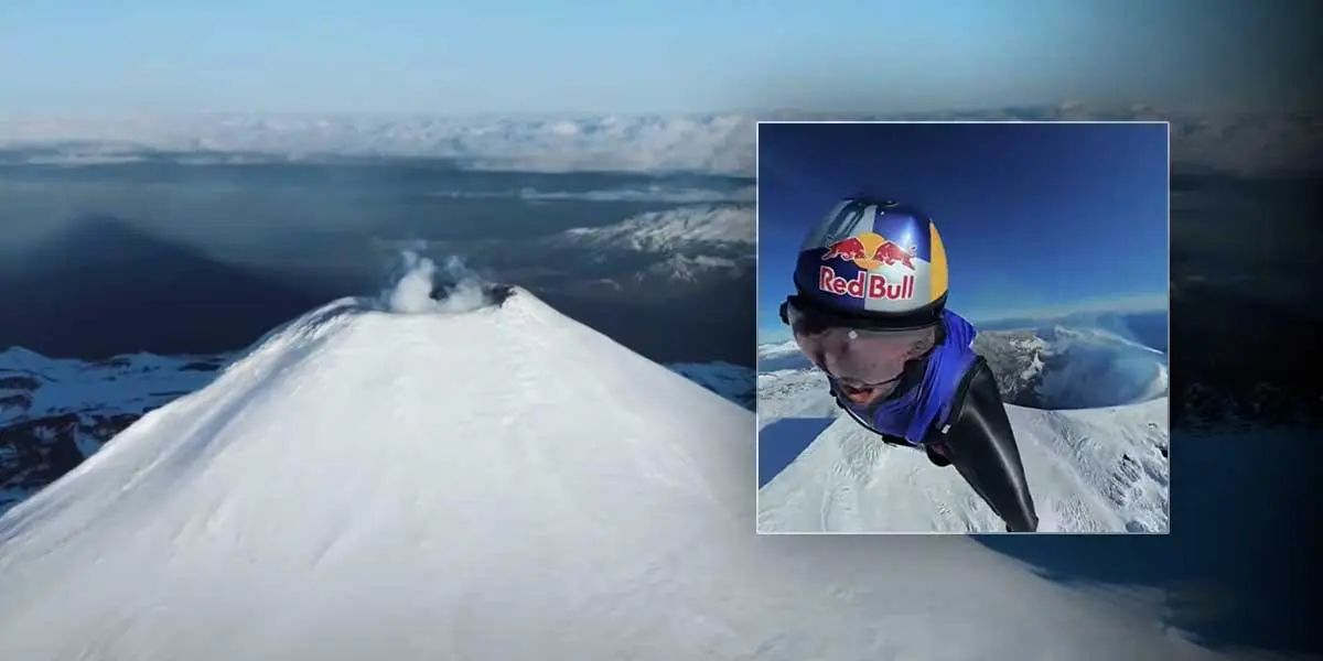 Vídeo: Expiloto chileno, la primera persona en entrar y salir volando de un volcán activo
