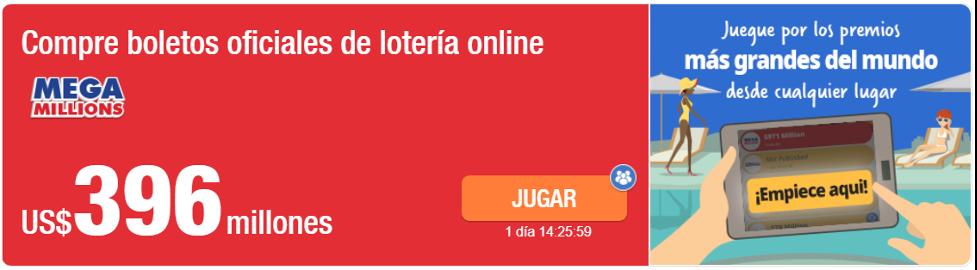 Acierta 6 números y gana US$ 396 millones del Mega Millions