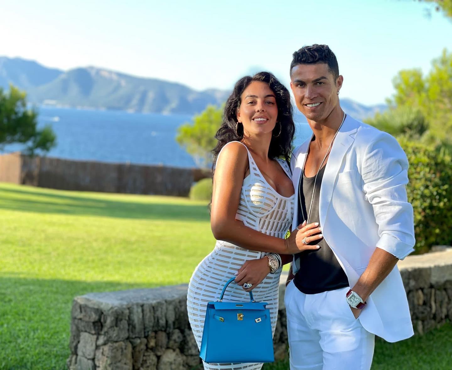 foto Cristiano Ronaldo y Georgina Rodríguez