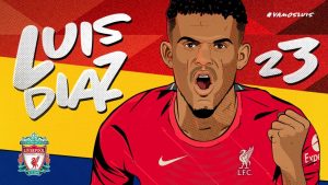 Oficial: Luis Díaz es nuevo jugador del Liverpool