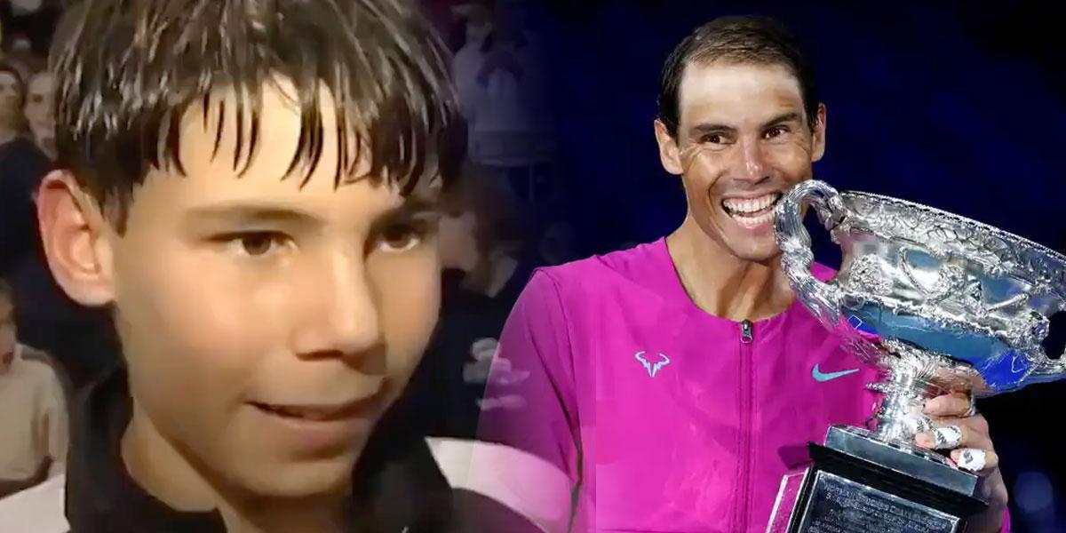 El Video De Rafael Nadal A Los 14 Años Que Se Viralizó Tras Convertirse ...