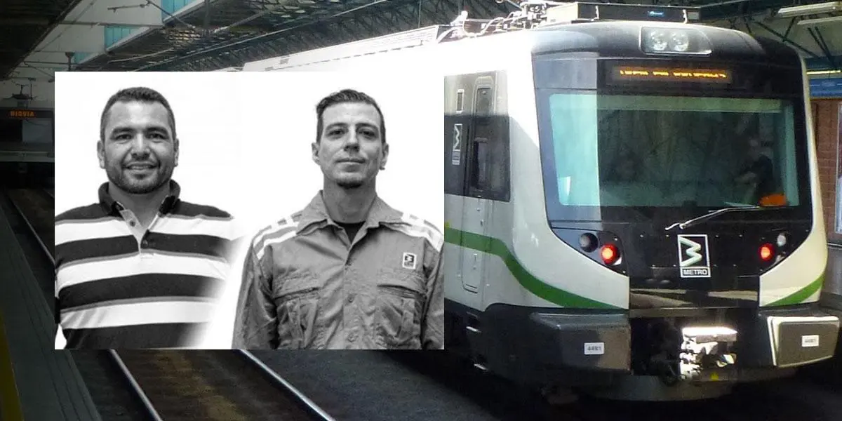 Trágico accidente en el Metro de Medellín: dos trabajadores murieron atropellados por un tren