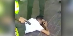 Comunidad por poco lincha a ladrones que habían robado un banco en Barranquilla