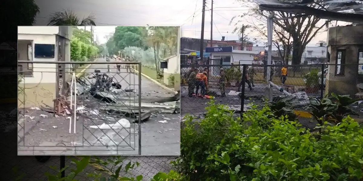 Atentado contra batallón en Granada, Meta: dos muertos y cinco heridos