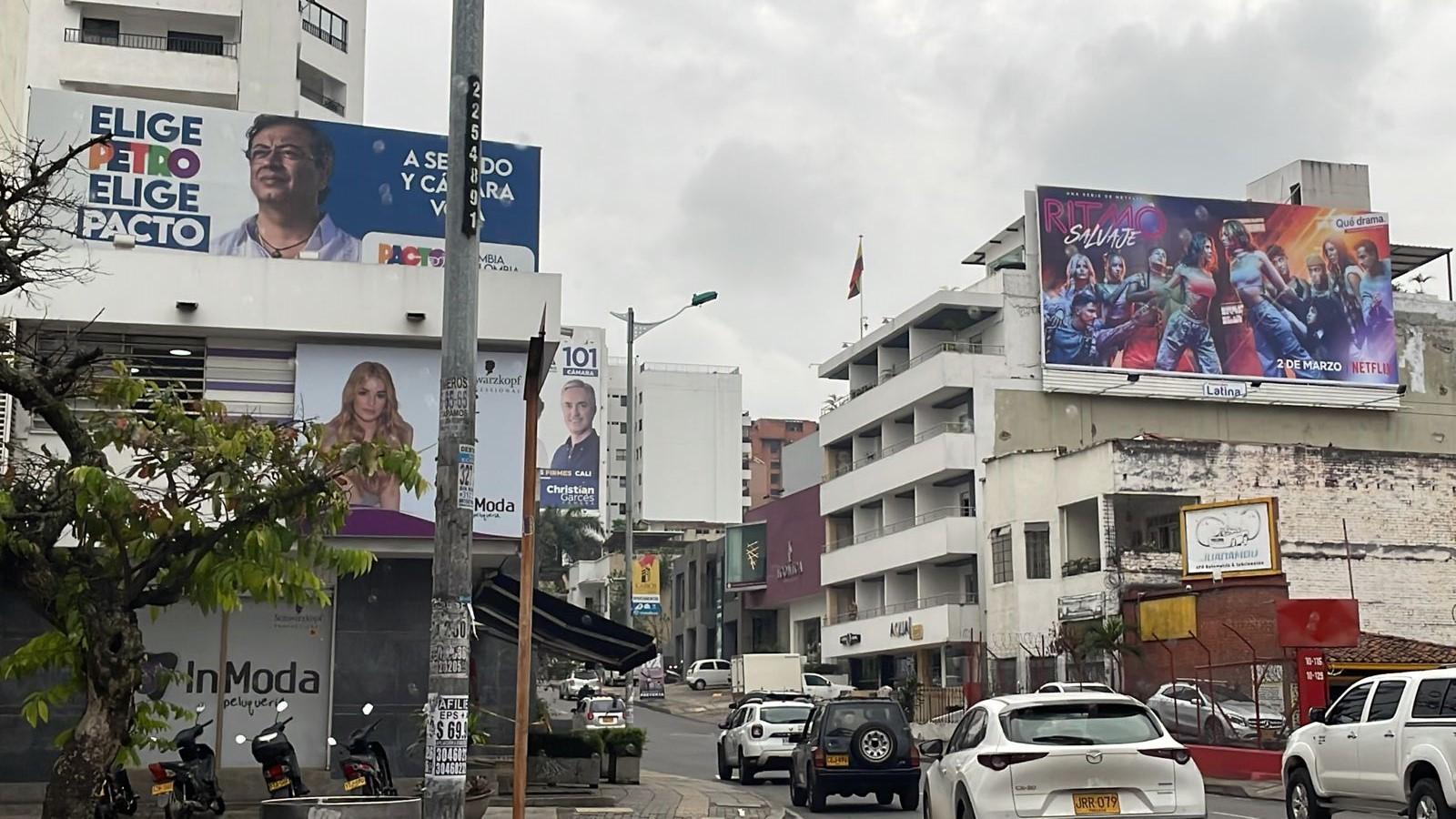 Suspenden Energ a A Vallas Publicitarias En Cali Canal 1