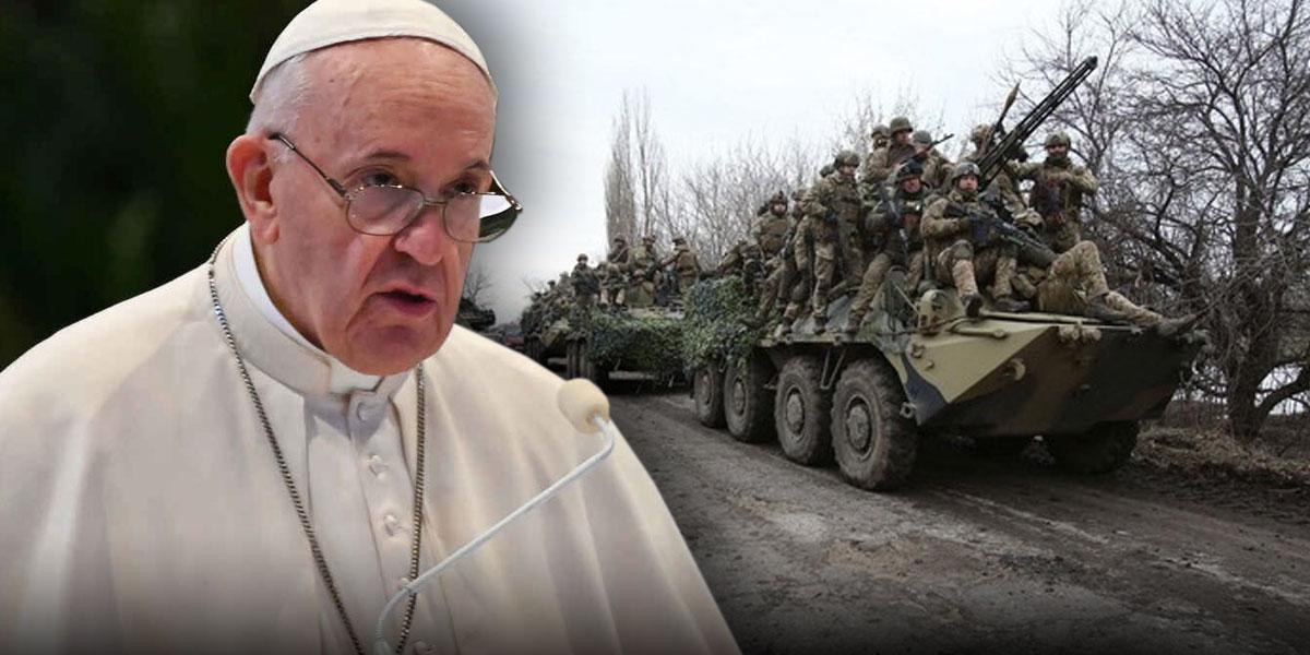 Papa llama a escuchar clamor de paz en pascua de guerra - Canal 1