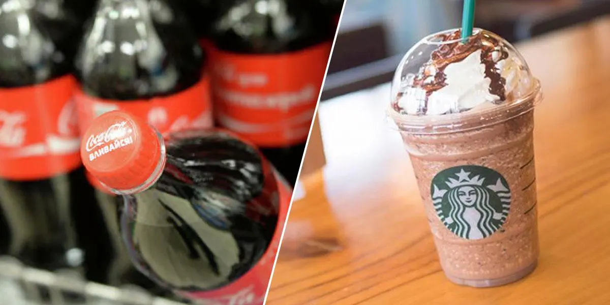 Coca-Cola y Starbucks cierran operaciones y tiendas en Rusia