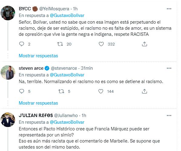 respuestas a Bolívar