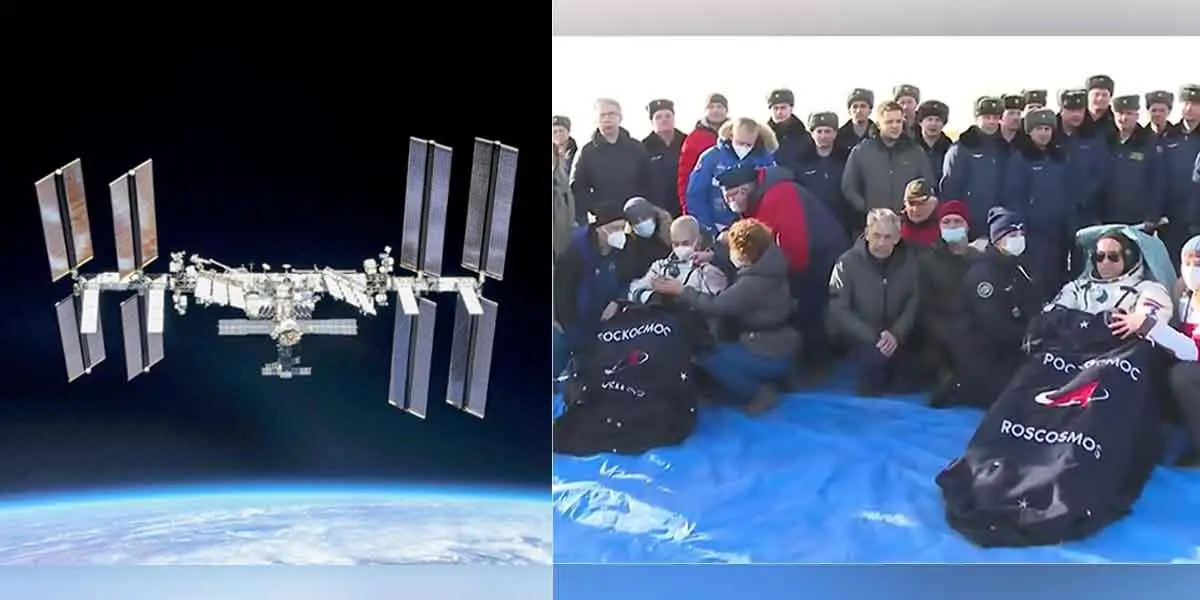 (Vídeo) Dos astronautas rusos y uno estadounidense regresan desde la Estación Espacial Internacional