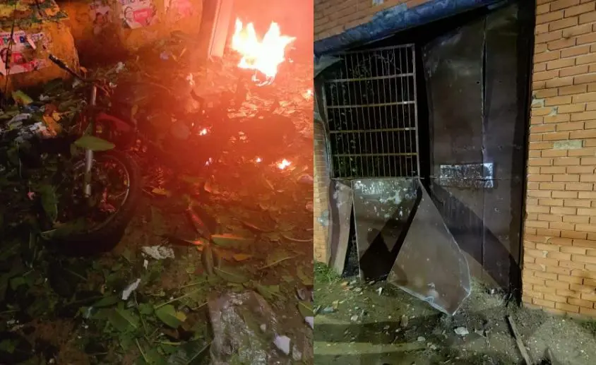 Motocicleta bomba en Caloto, Cauca: varias viviendas resultaron afectadas